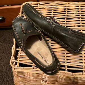 Men’s size 10.5 brown loafers by Lucky Brand